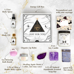 Frerdui self-care gifts spa box for relaxation and mood support