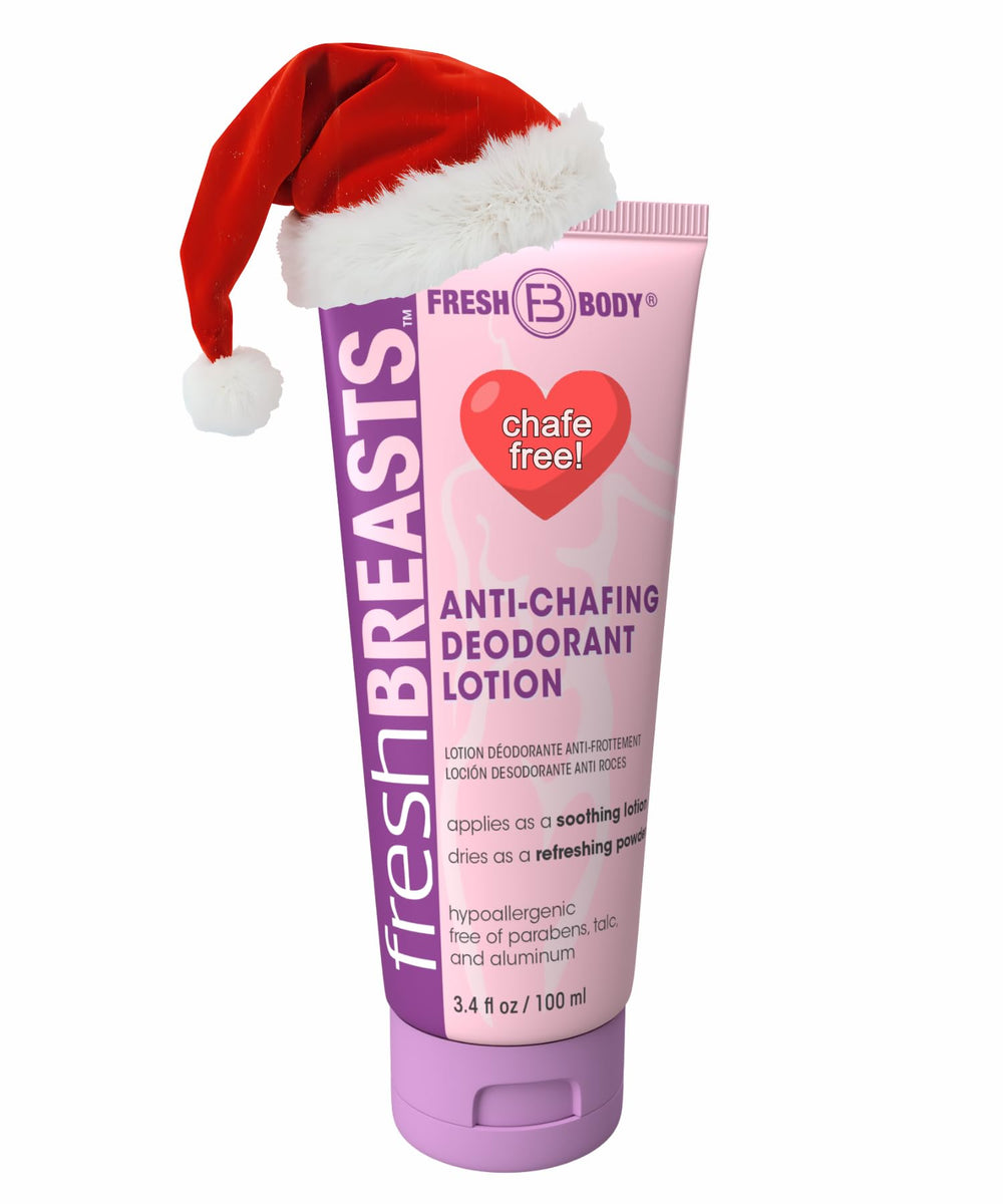 Fresh Breasts bottle pour for easy, quick-refresh application.