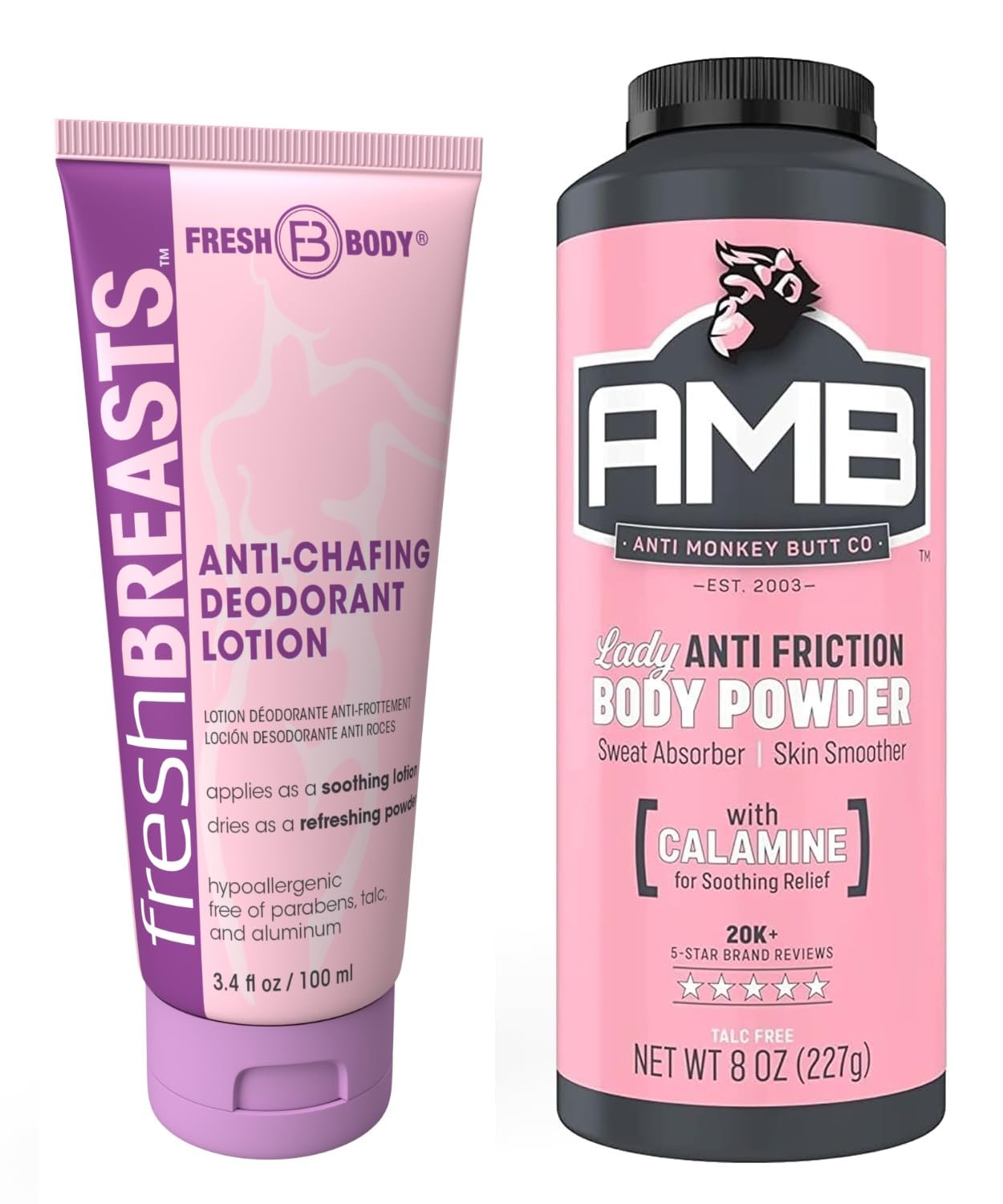 Fresh Body FB Fresh Breasts lotion unscented in bottle for all-day moisture absorption