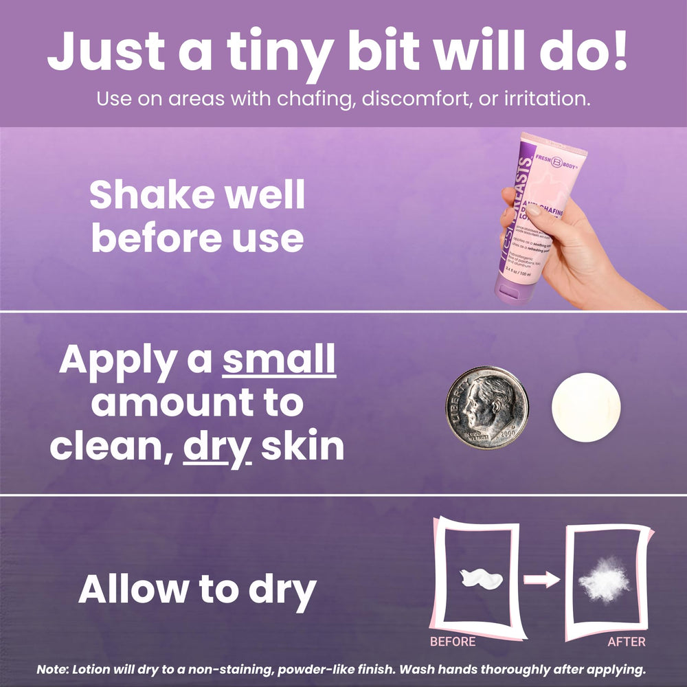 Fresh Body FB soothing moisture and dryness on skin folds