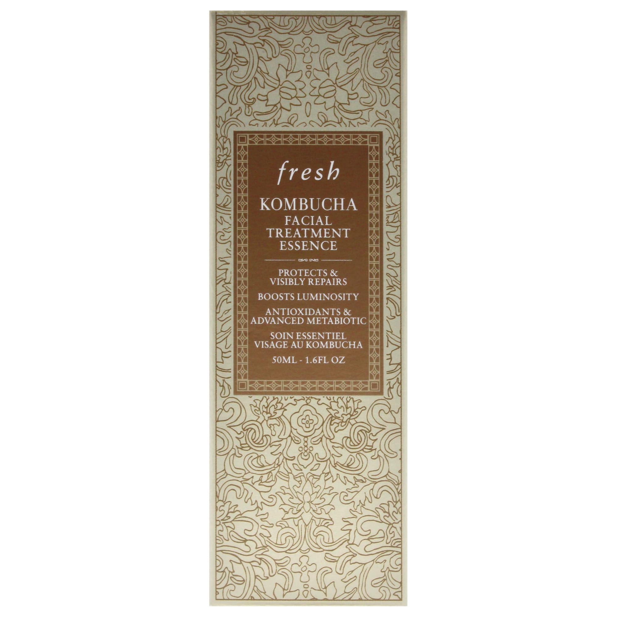 Fresh Kombucha Facial Treatment Essence after use produces dewy-looking skin