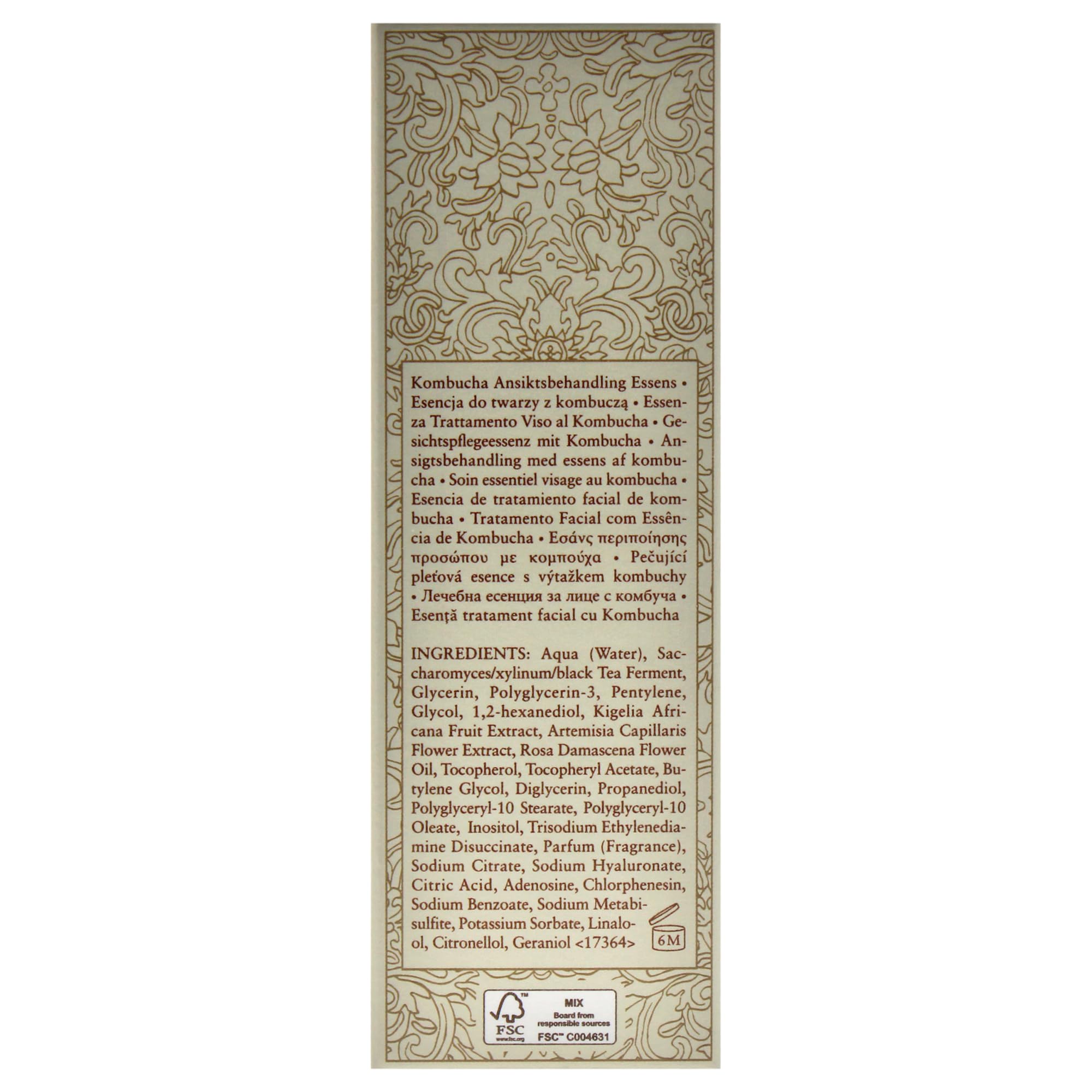 Fresh Kombucha Facial Treatment Essence supports radiant skin with hydration-friendly formula