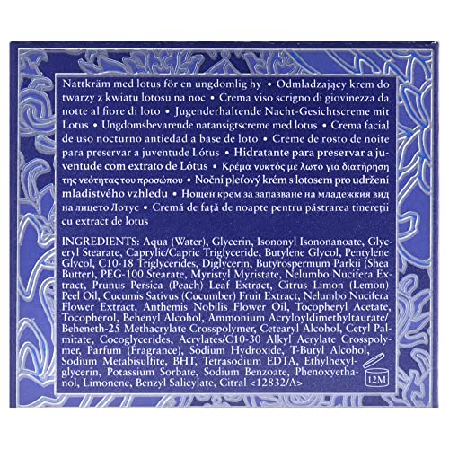 Fresh Lotus Youth Preserve Dream Face Cream Super ingredient focus hints at nourishing formula