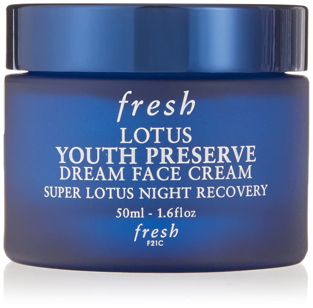 Fresh Lotus Youth Preserve Dream Face Cream Super packaging highlights premium skincare ritual