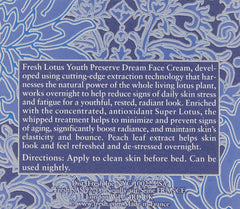 Fresh Lotus Youth Preserve Dream Face Cream Super routine setup inspires daily self-care