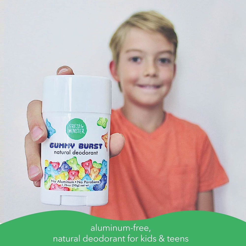 Fresh Monster 24-hour odor protection helps kids feel confident after recess.