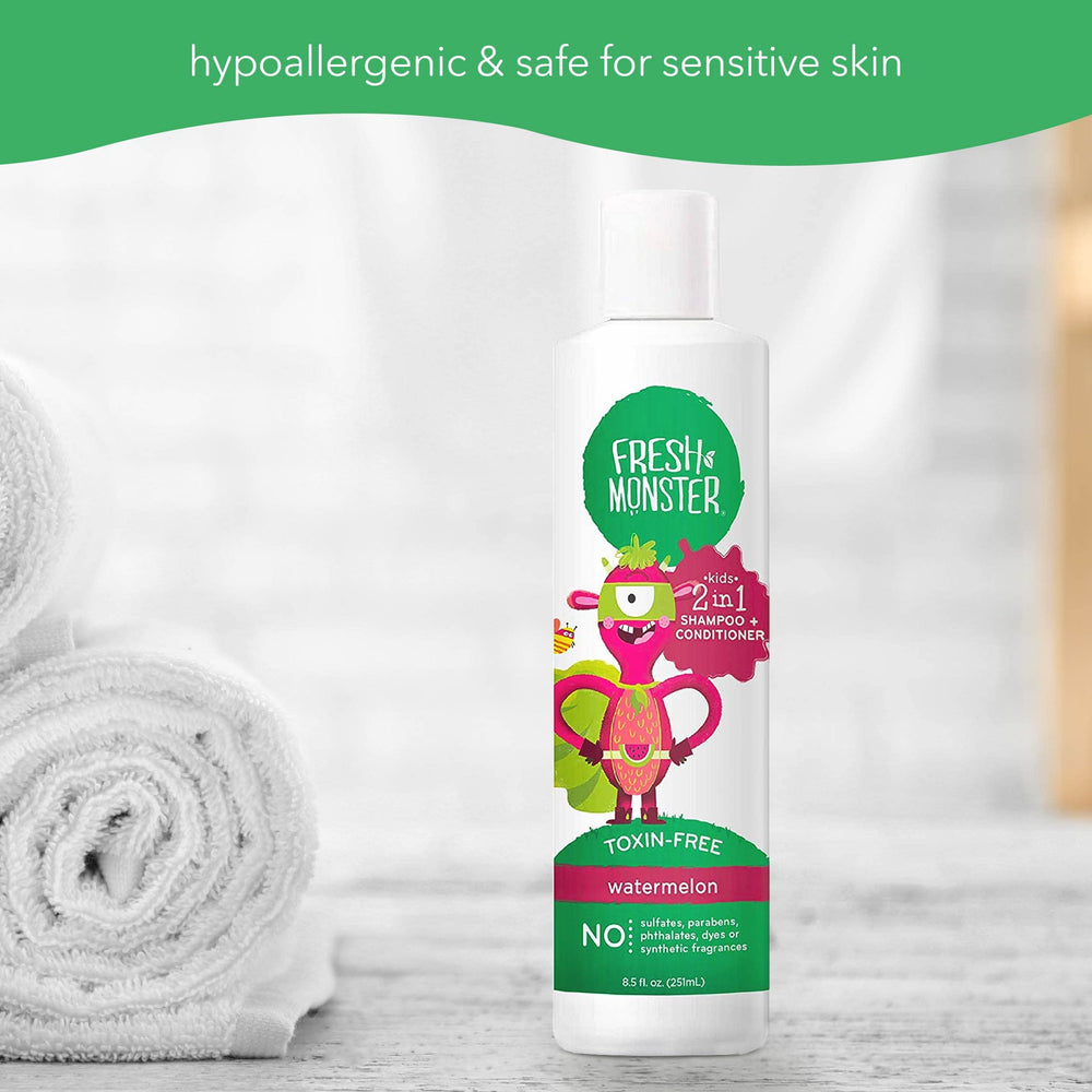 Fresh Monster bath-time moments with kids smiling while using the cruelty-free formula.