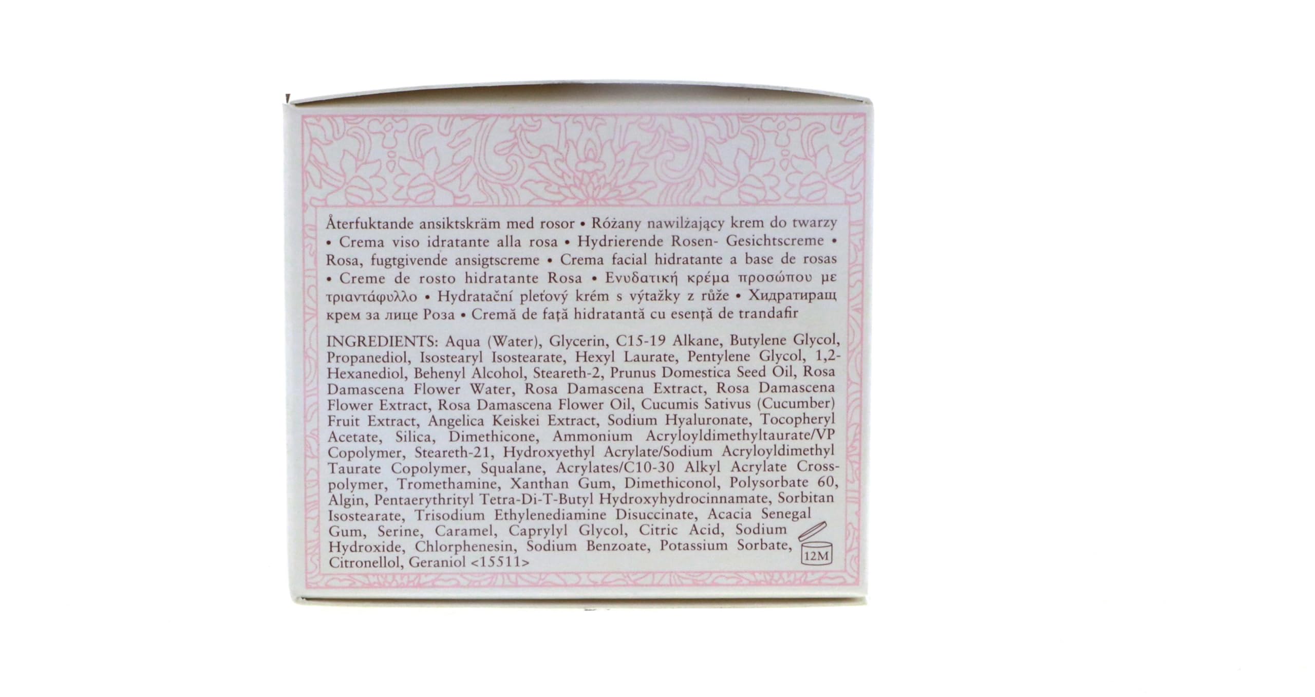 Time-release patches in Fresh Rose Deep Hydration Cream help maintain moisture.