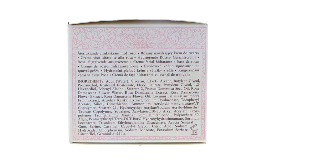 Time-release patches in Fresh Rose Deep Hydration Cream help maintain moisture.