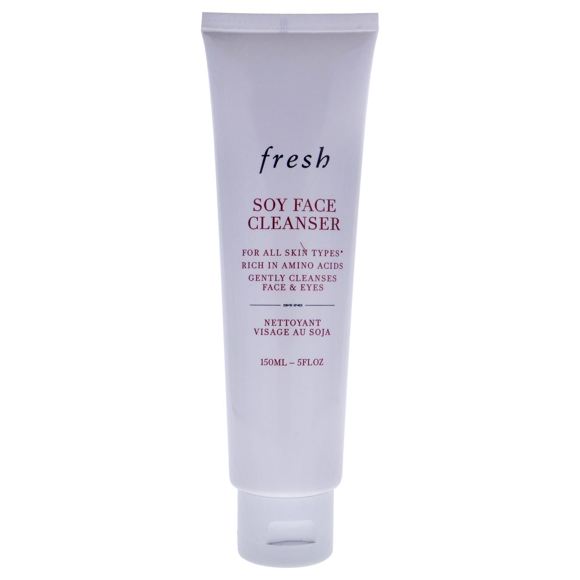 Fresh Soy Face Cleanser bottle for gentle daily cleansing and makeup removal
