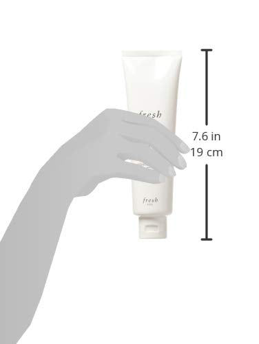Fresh Soy Face Cleanser ingredients display with soy proteins and botanicals for moisture retention.