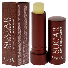 Fresh Sugar Lip Treatment buttery texture and smooth application on lips.