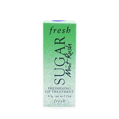 Fresh Sugar Mint Rush packaging highlighting 0.15 oz / 4.3 g size and USA origin