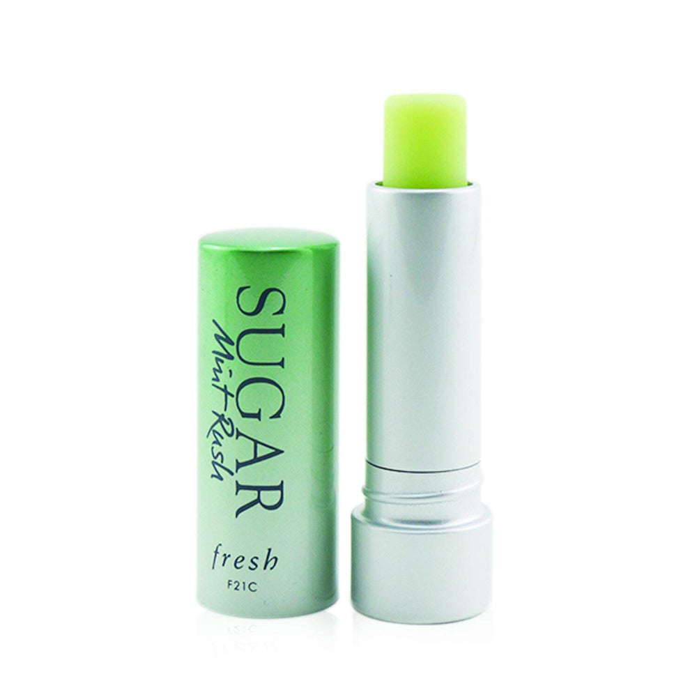 Fresh Sugar Mint Rush lip treatment tube delivering instant minty freshness and moisture