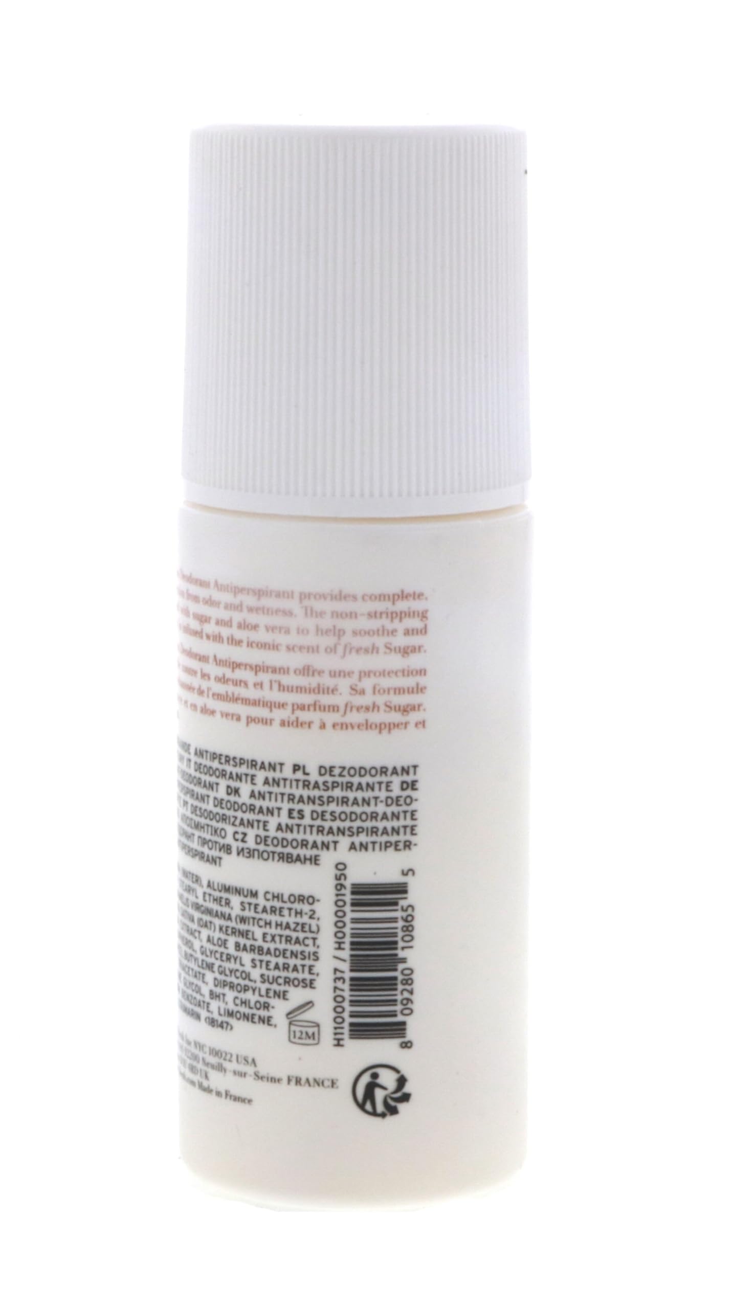 Fresh Sugar Roll-On application demonstrates easy, even coverage for active days.