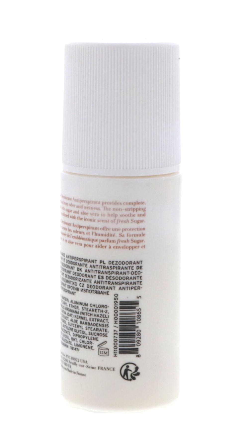 Fresh Sugar Roll-On application demonstrates easy, even coverage for active days.