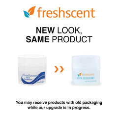 Freshscent 144-pack bulk box ready for donations and distribution.