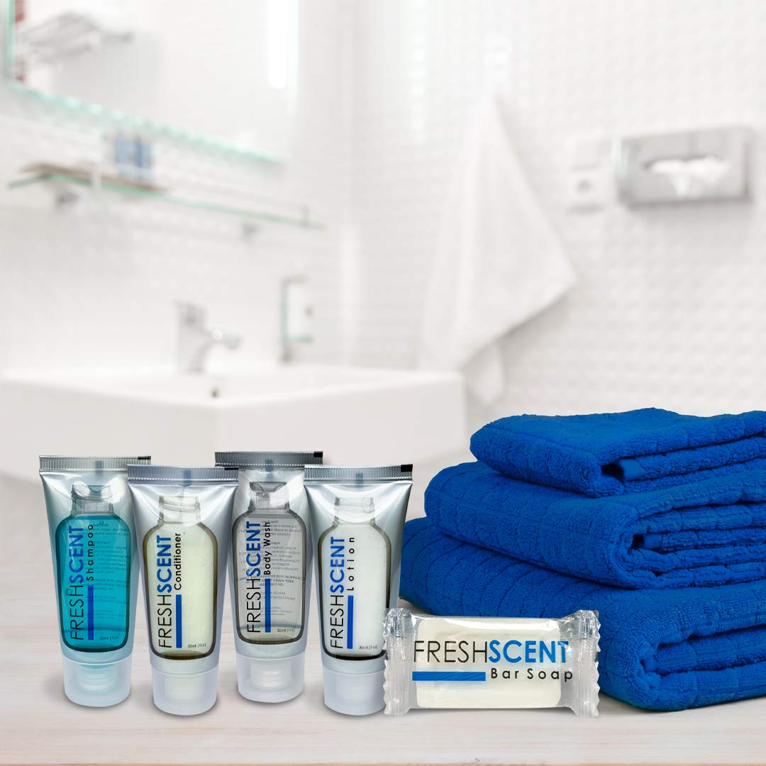 Freshscent bar soap individually wrapped preserves freshness for hotel rooms