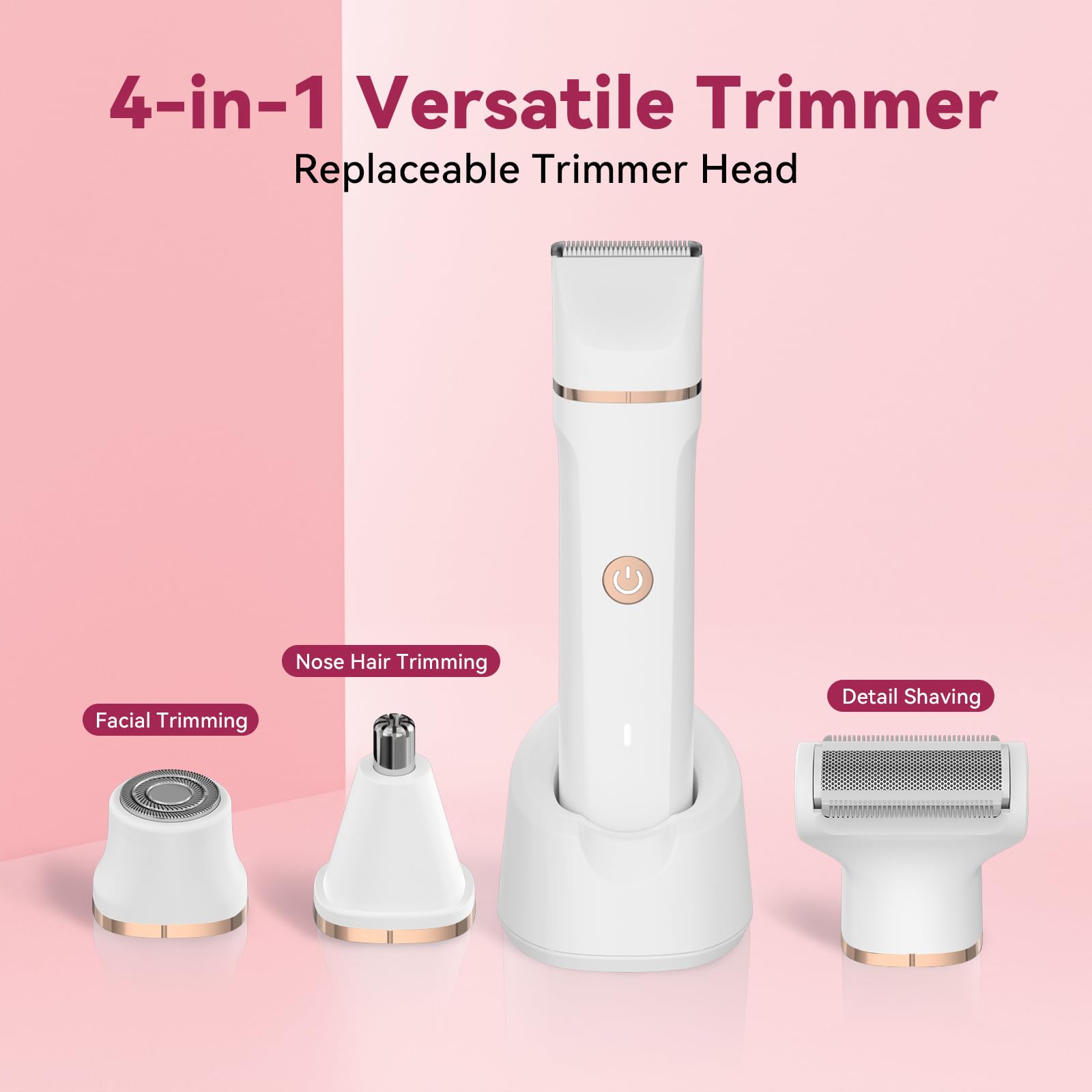 Freyars 4-in-1 trimmer foil-shaver: close, gentle shave on sensitive areas.