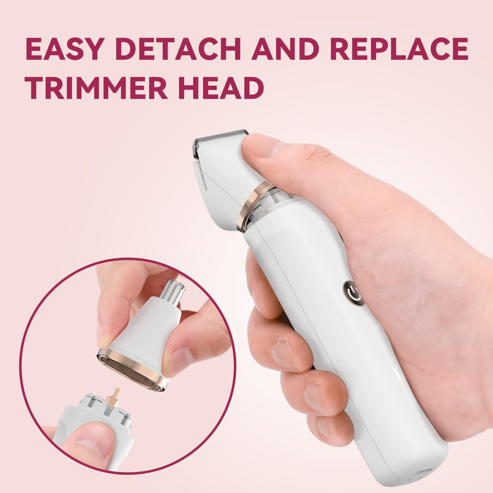 Freyars 4-in-1 trimmer IPX7 waterproof: use in wet or dry conditions.