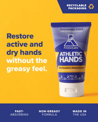 Friction Labs Athletic Hands on athletes' hands ready for training and grip.