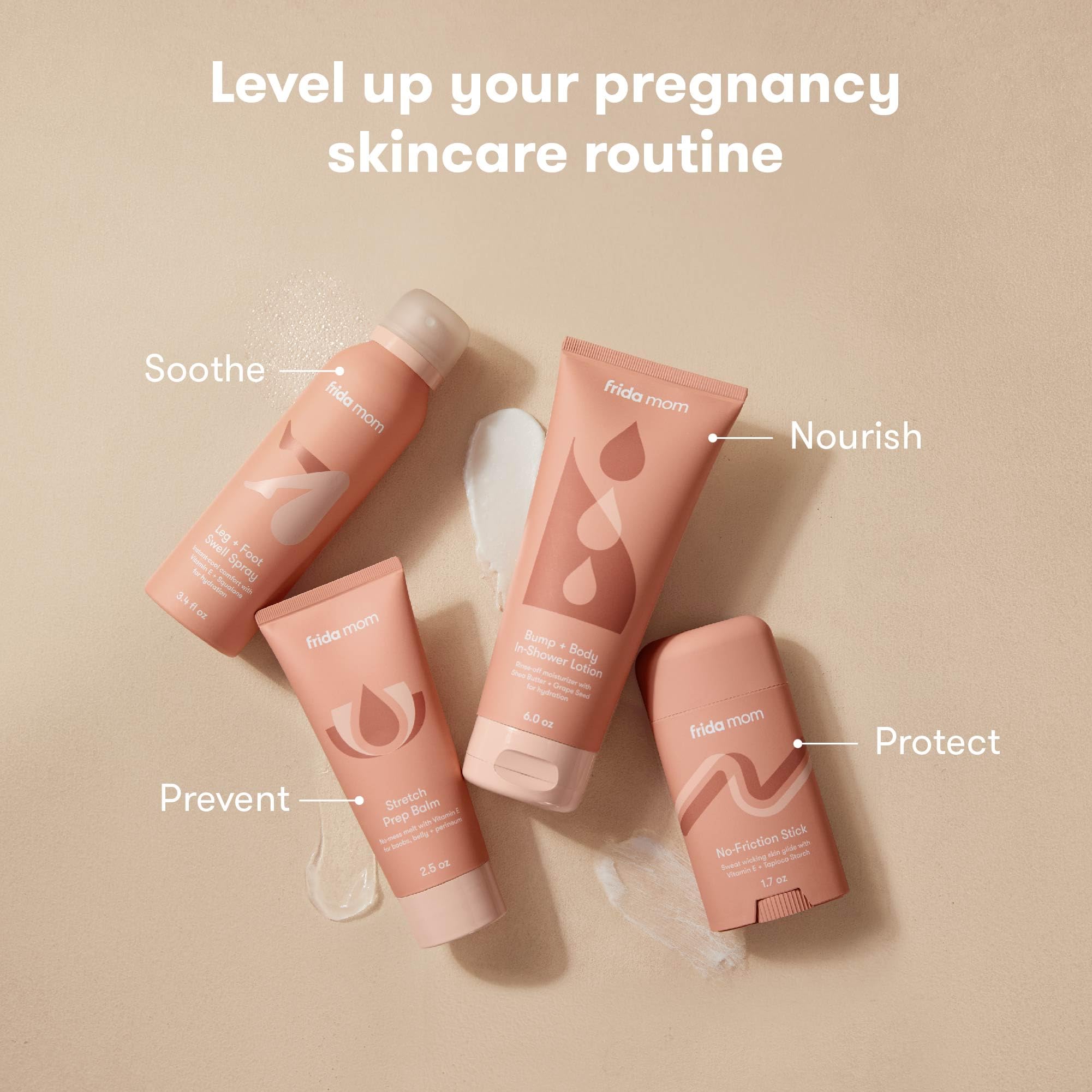 Frida Mom Stretch Mark Cream 2.5oz tube shown for on-the-go moisture