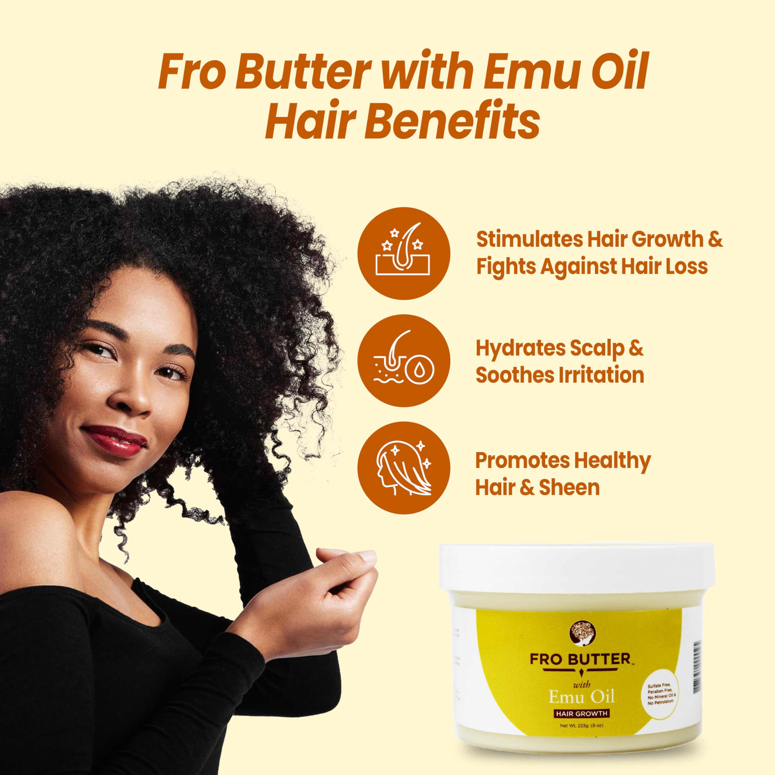 Applied to curls, it aids detangling and smoothness.