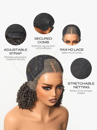 Frodio Veralux 11x4 HD lace frontal demonstrates seamless scalp illusion for natural parting.