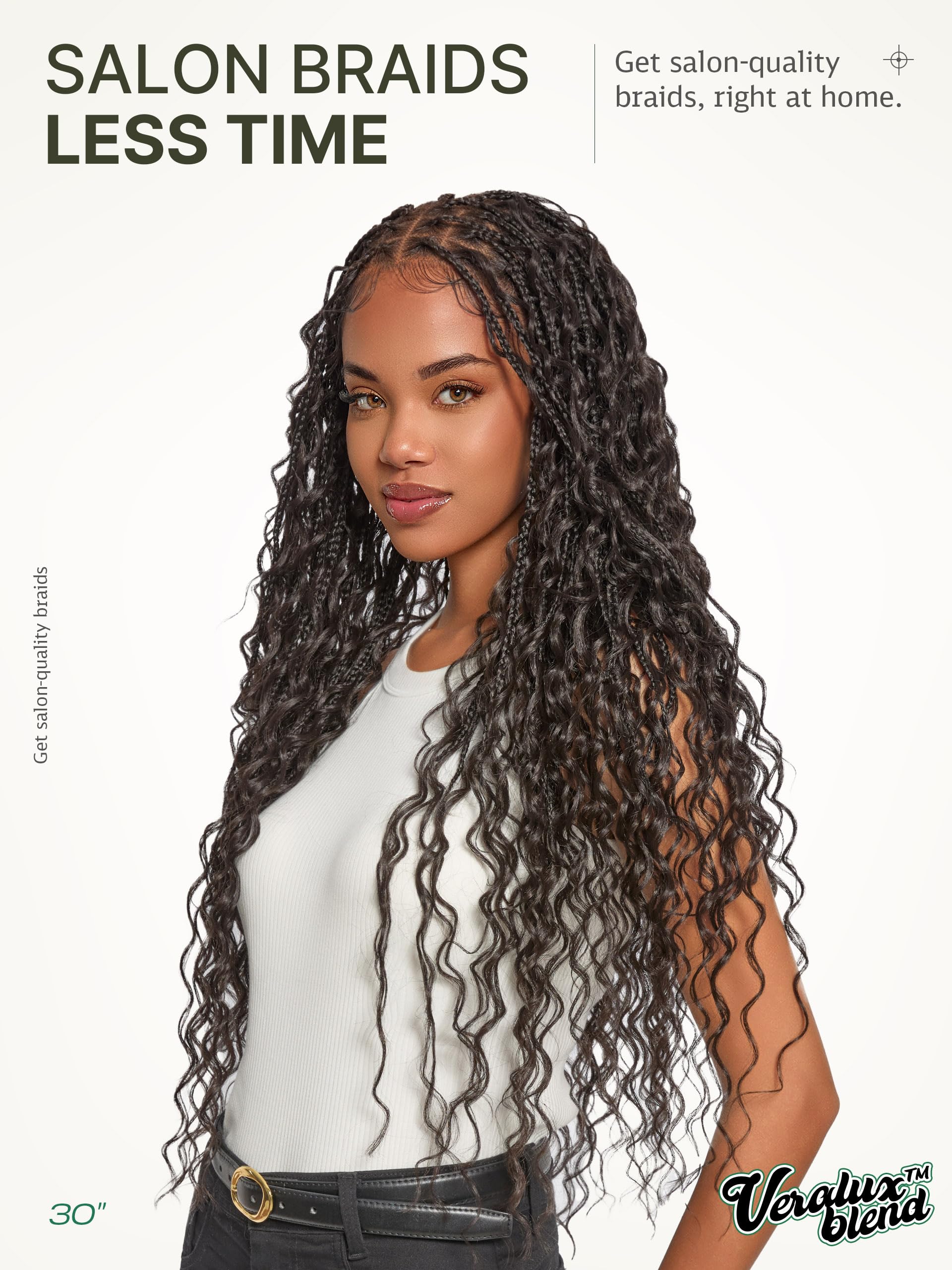 Frodio Veralux boho curly water wave texture highlights soft, voluminous curls