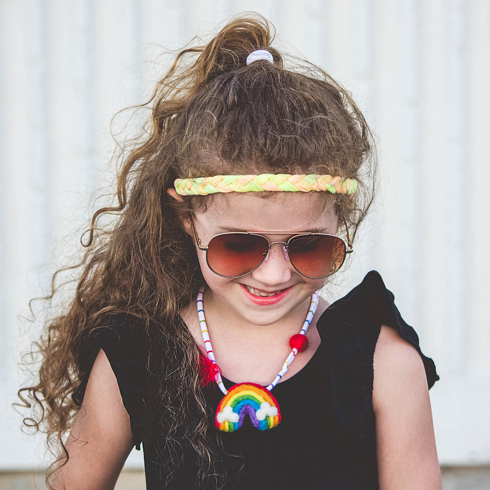 FROG SAC 4 braided headbands Easter gift idea.