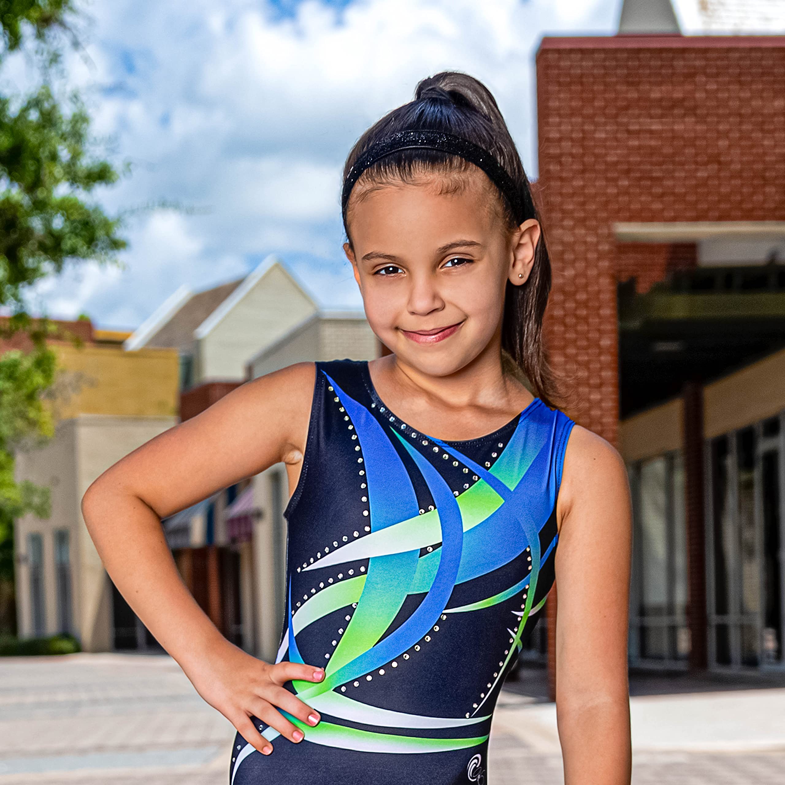 FROG SAC girl-designed hair accessories add confident, playful flair.