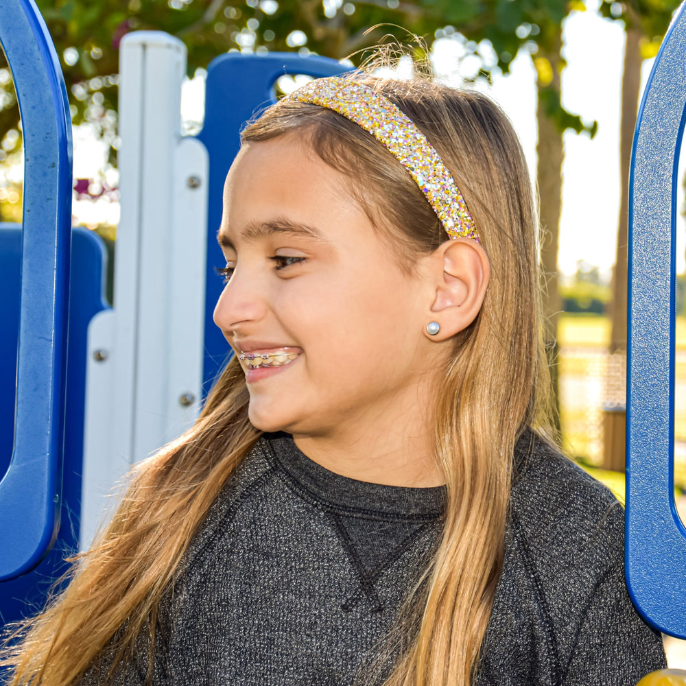 FROG SAC glitter headbands adds fashion flair to outfits