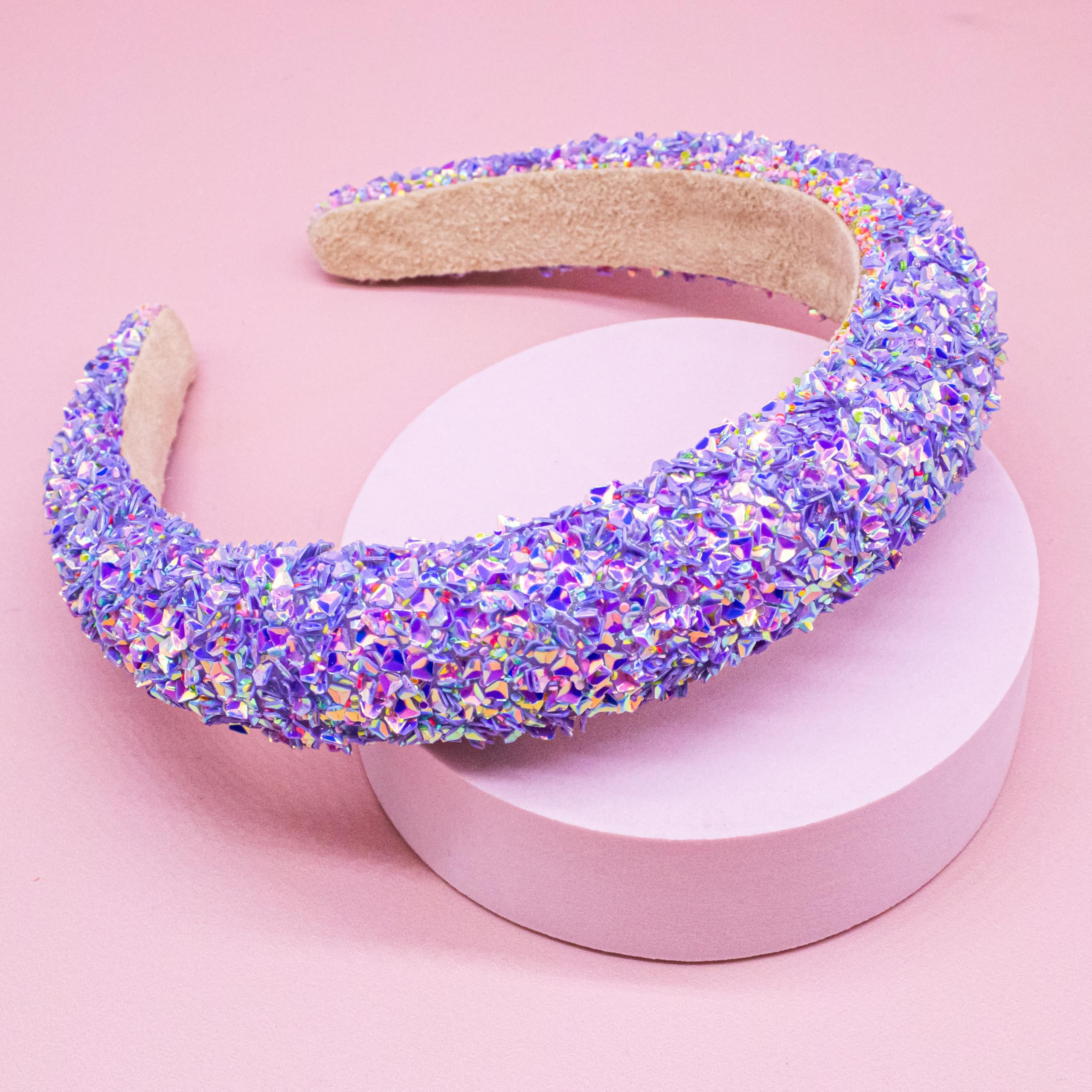 FROG SAC headbands angle view reveals versatile sparkle for outfits