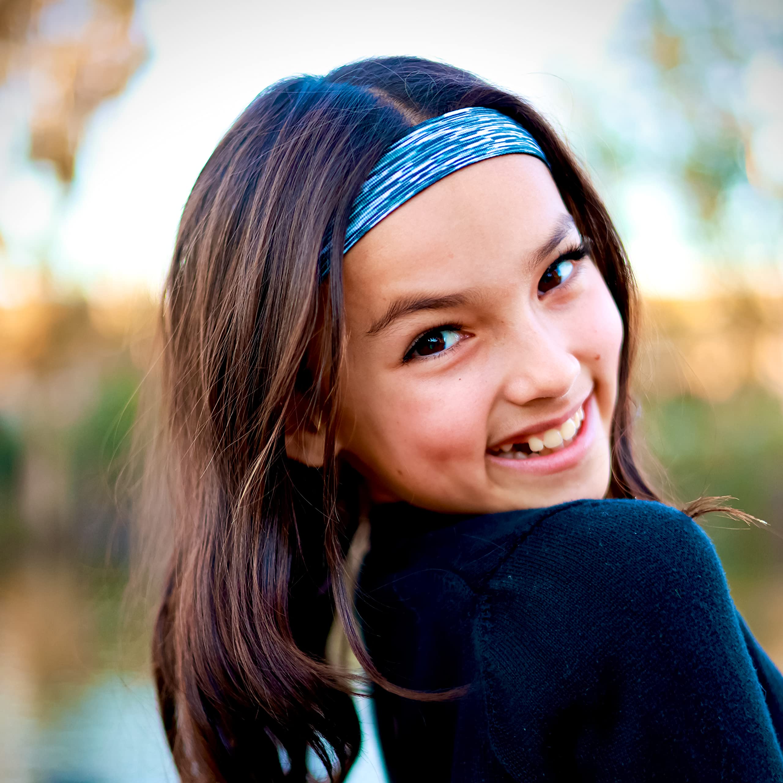 FROG SAC headbands pair well with multicolor outfits and gym gear