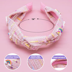 FROG SAC knot headband velvet lining delivers all-day comfort
