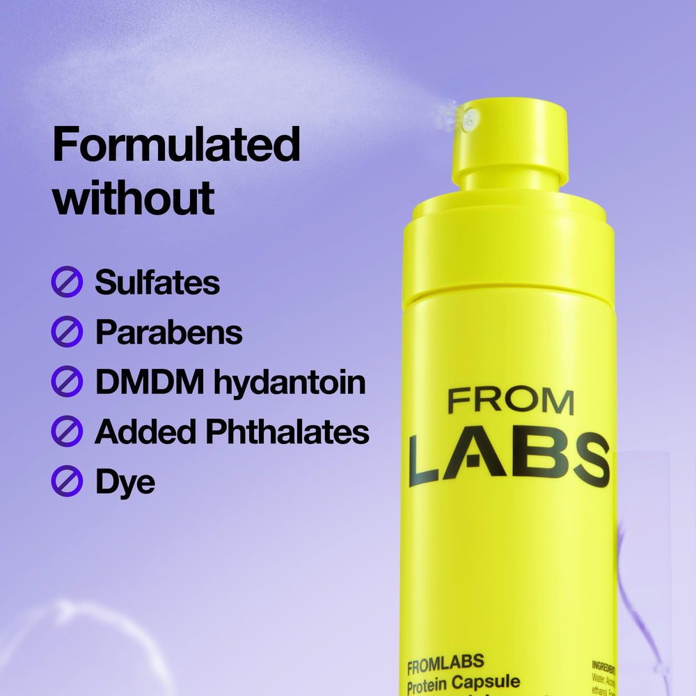 FROMLABS color-safe hair care maintaining softness on color-treated hair