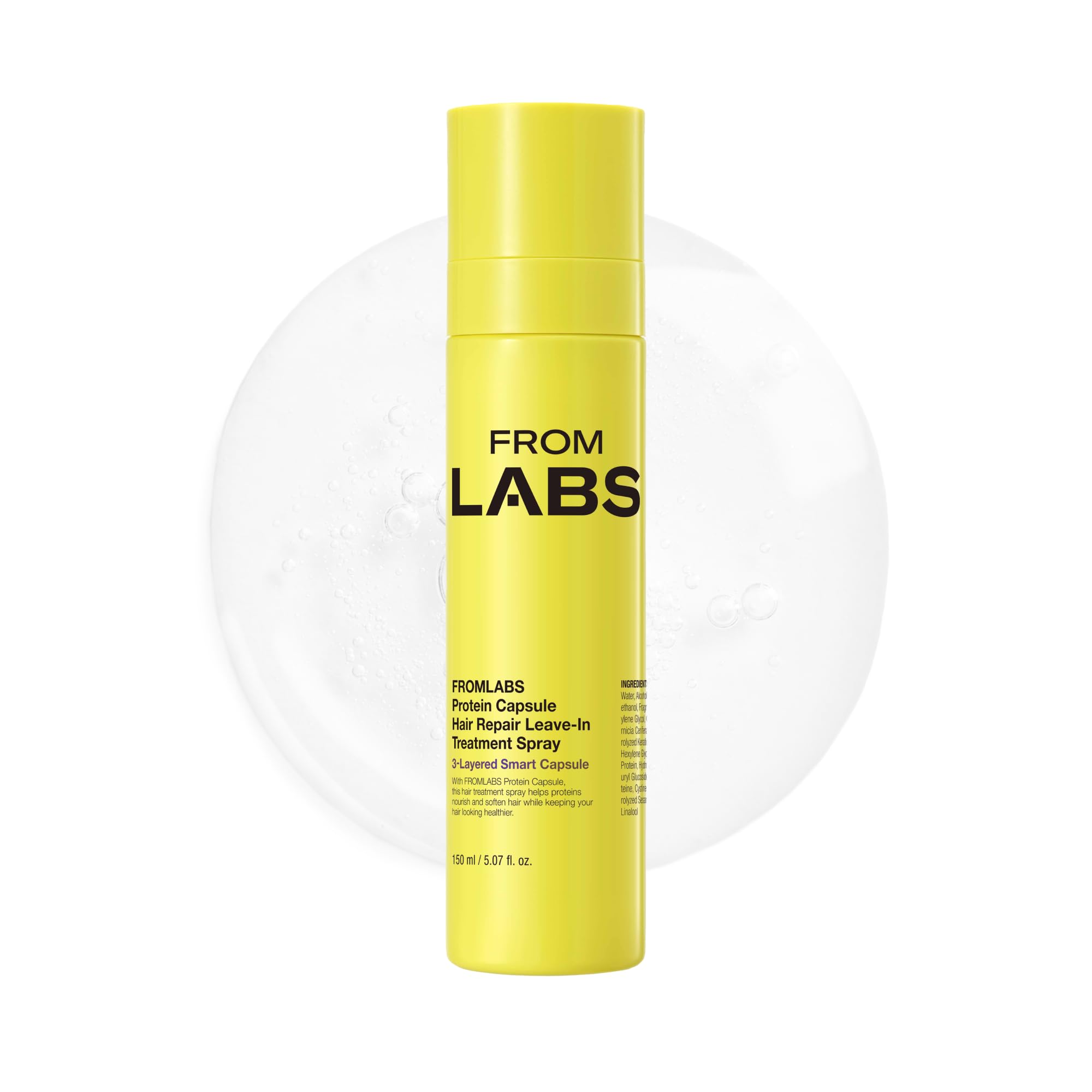 FROMLABS Protein Capsule Leave-In Spray bottle with silky detangling and moisture