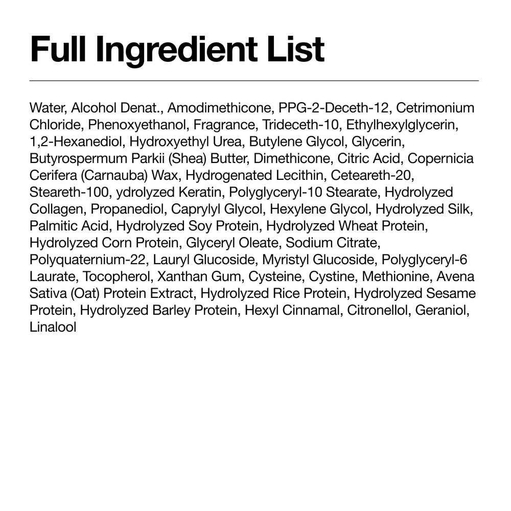 FROMLABS sulfate-free clean formula label for gentle care