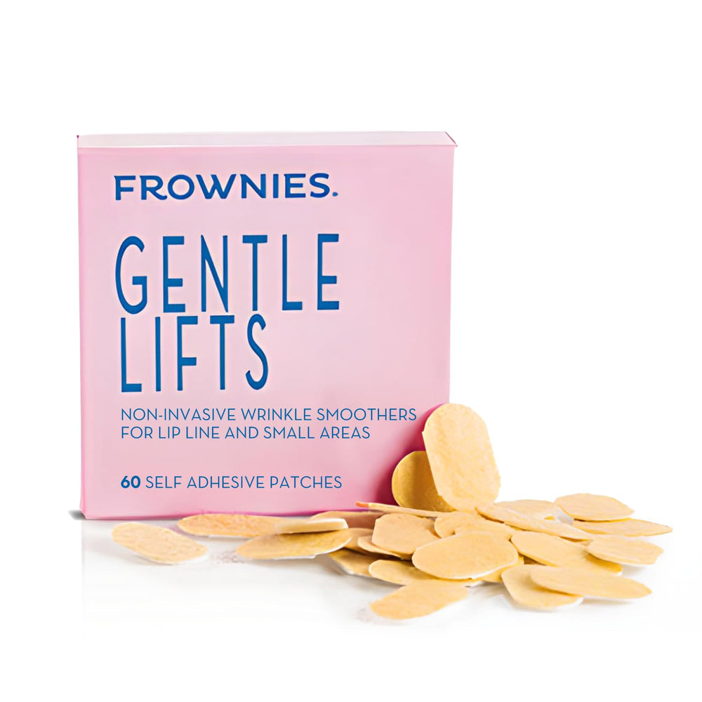Frownies lip patches for overnight use smooths fine lip lines