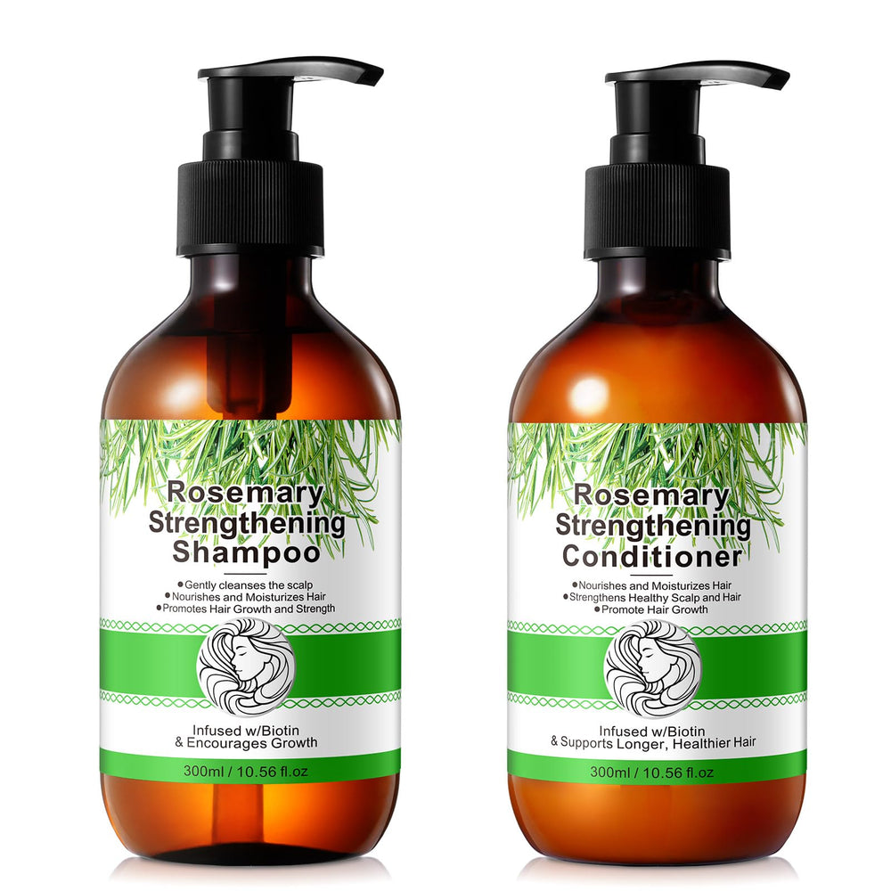 FSLHCY Rosemary Mint Shampoo bottle for daily cleansing and moisture boost.