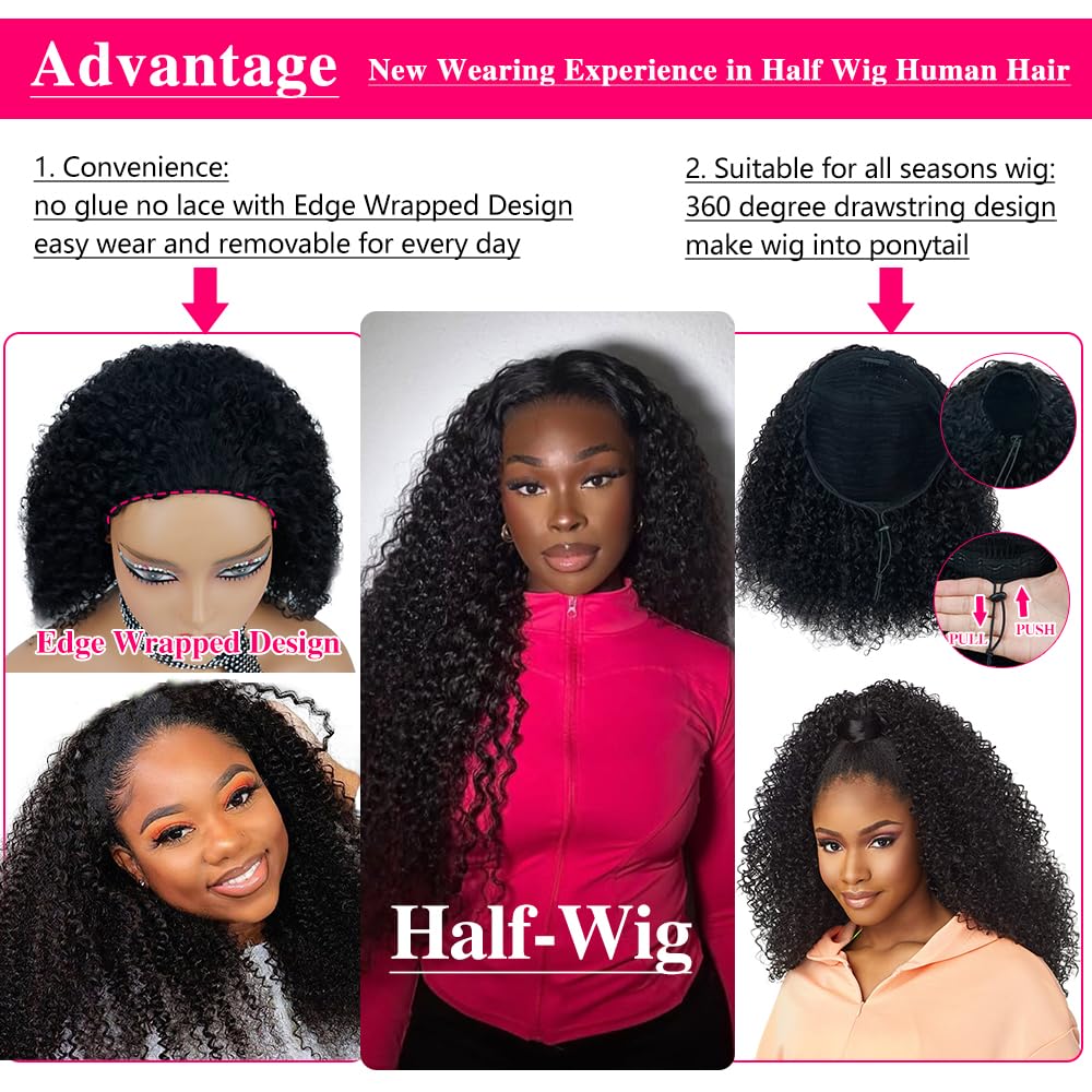 Fuduete seamless headband wig demonstrates glueless wear for quick styling