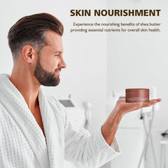 The fugit Crowned SKLN Body Butter packaging box signals premium grooming for men.