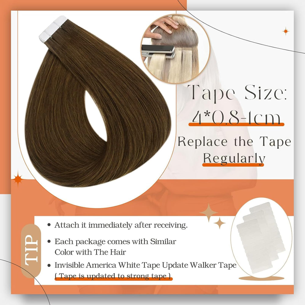 Full Shine adhesive tape close-up highlights strong, hypoallergenic bond for secure wear