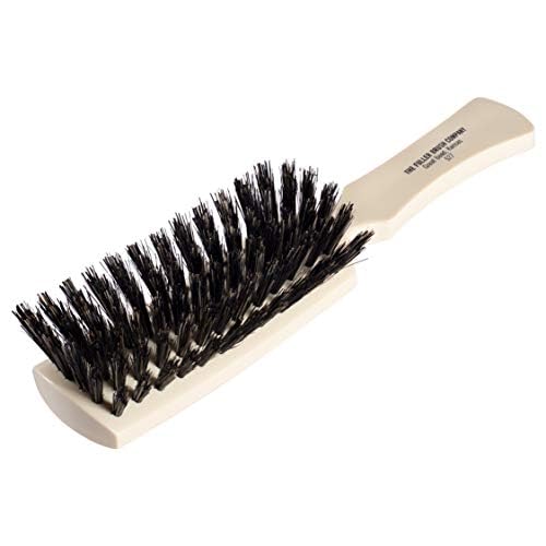 Fuller Brush Lustre close-up shows tiny bristle scales for scalp care.