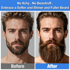 FullLight Tech beard oil with cologne note for a refined scent