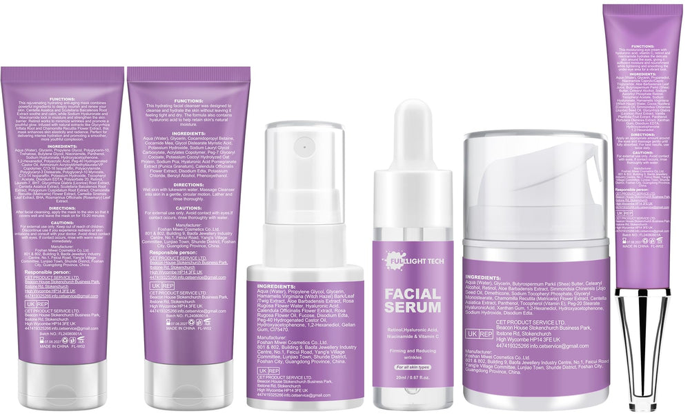 Fulllight Tech Skin texture closeup showing moisturizing formula