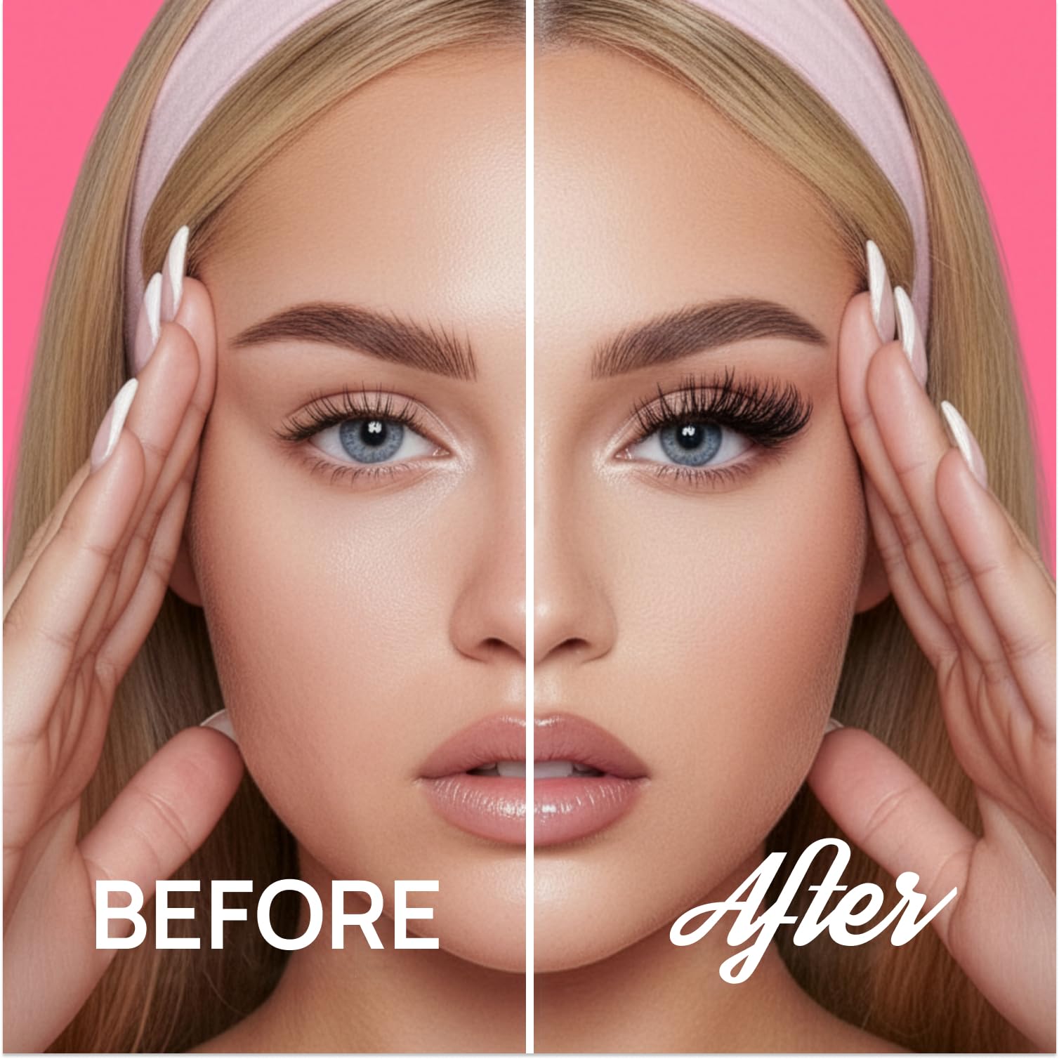 Fullout Glam BackSpot Liner magnetic-lash pairing ensures secure attachment.