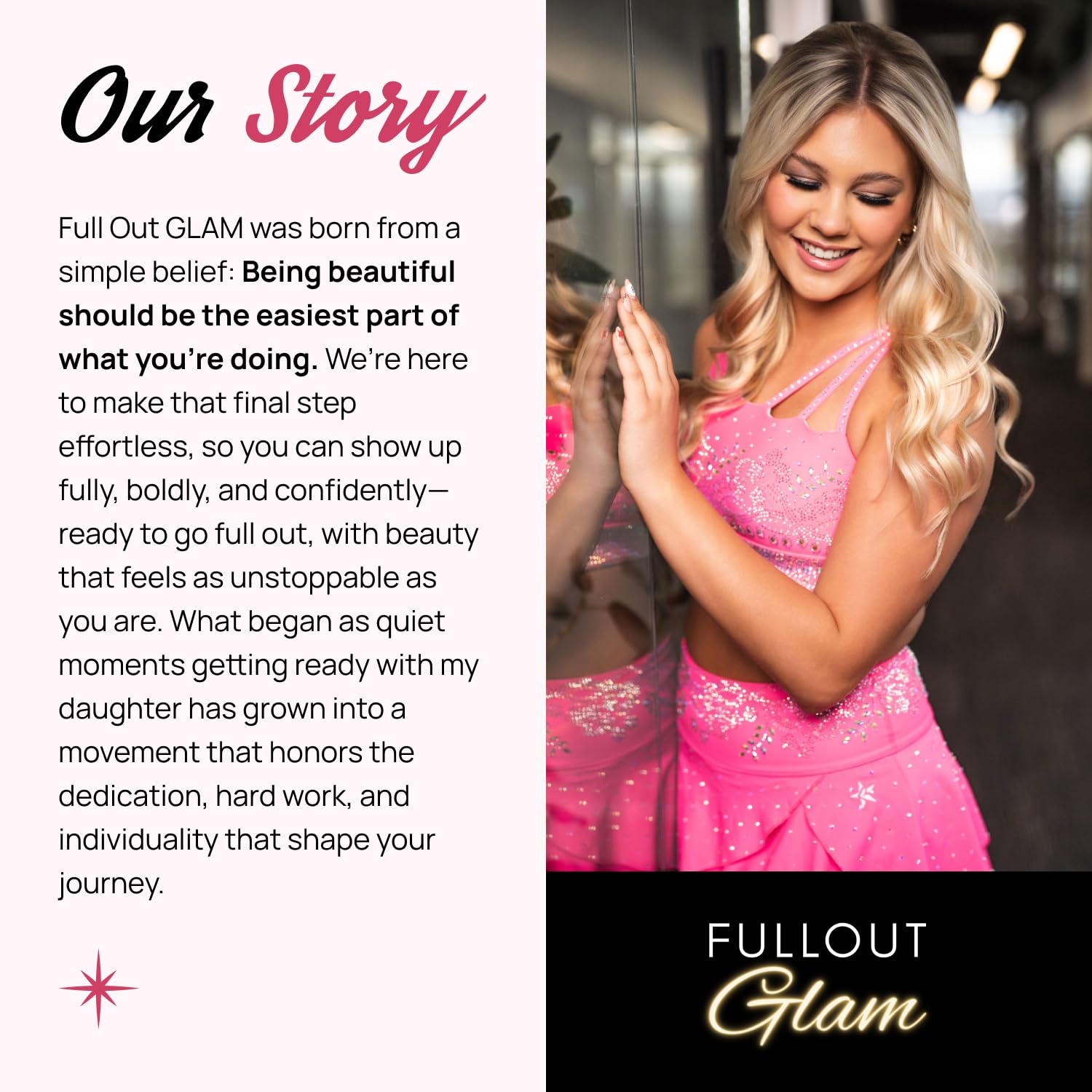 Fullout Glam BackSpot Liner compact package supports quick glam routines.