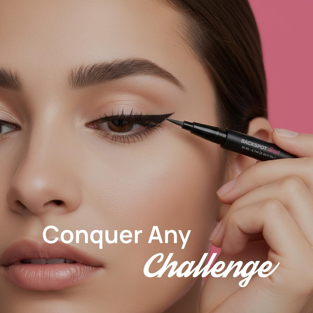 Fullout Glam BackSpot Liner on-the-go use with magnetic lashes.