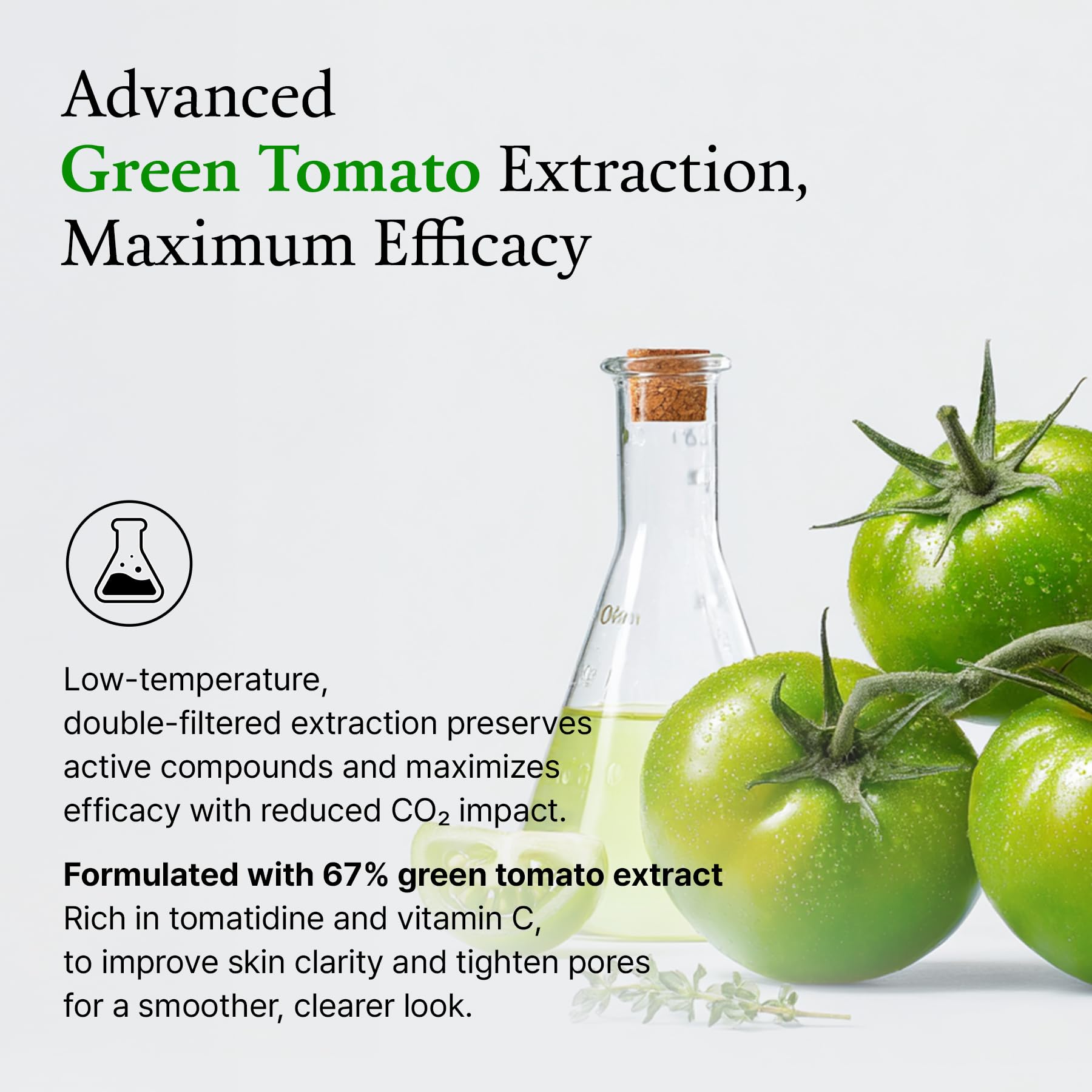 Fully Green Tomato Clay Mask Cleanser fragrance-free option for all skin types.